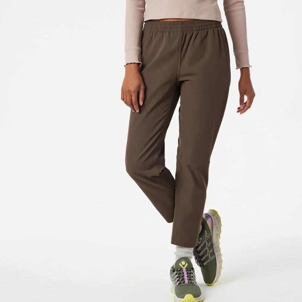 OUTDOOR VOICES RecTrek 26" Pant Chocolate Brown Size Small Track Athletic
